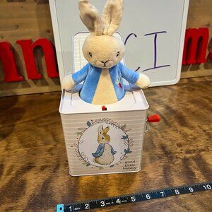 Beatrix Potter Peter Rabbit Jack-in-The-Box, Multi-colored, Standard